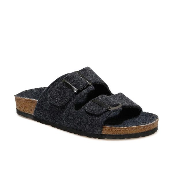 

slippers 600083.z navy blue women home slipper, Black