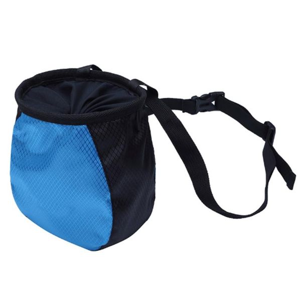 

cords, slings and webbing climbing chalk bag for rock | bouldering without indoor gym or outdoor wall