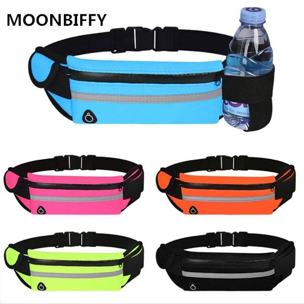 

waterproof running waist bag men outdoor hold water belt bags women phone jogging sports