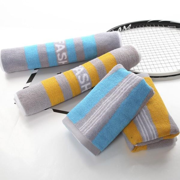 

towel thicken cotton sports soft absorbent yoga gym camping golf fitness extended enlarged swimming bath wash cloth