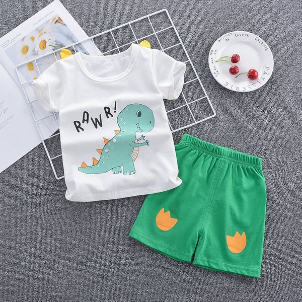 

hongyinying 1-3 years old 2 children's clothes girl's short sleeve summer, Blue