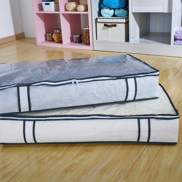 

clothing & wardrobe storage under bed drawer organizer non-woven pvc box for clothing/blankets/shoes