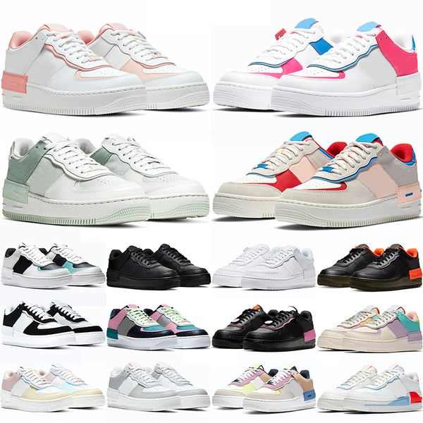 

menaf1 shadow running shoes men women triple black white pale ivory spruce aura sail cotton candy mens womens trainers sneakers