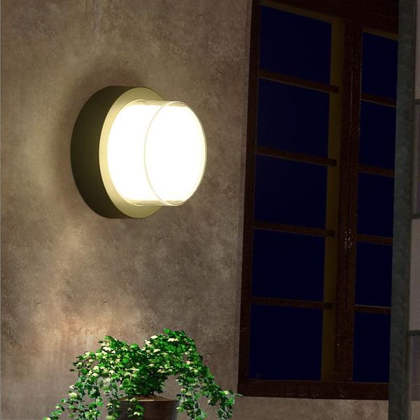 

outdoor wall lamps creative lamp 10w led aisle stair light waterproof balcony exterior garden