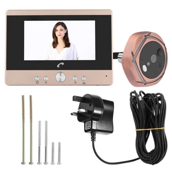 

doorbells color digital intercom doorbell door mirror home security 4.3 inches