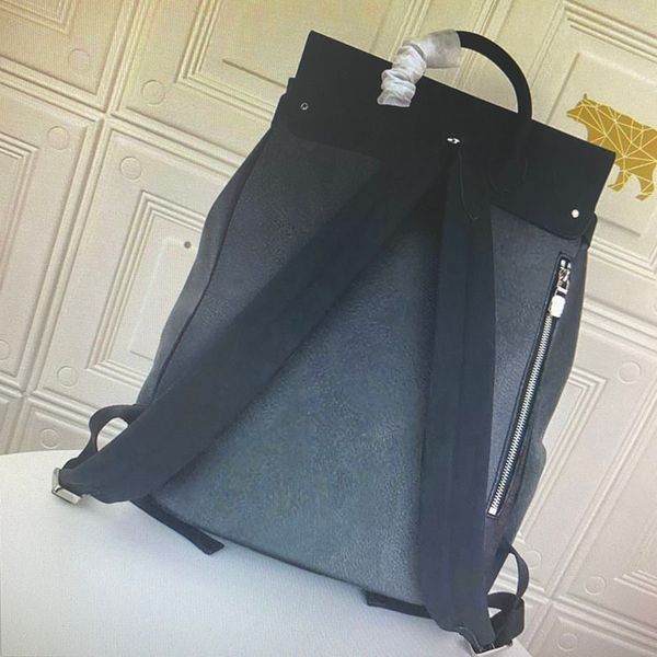 

wholesale fashion classic man backpacks black flower leather backpack mens bag eclipse canvas outdoor travel back pack 44052