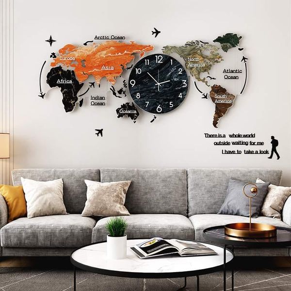 

wall clocks 3d acrylic clock modern large decor watch for living room bedroom sofa background home