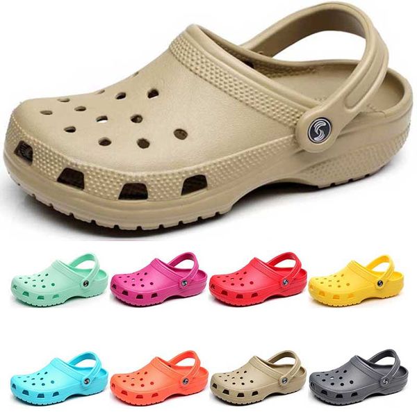 

329 ale fashion sandals slip on casual beach waterproof shoes men classic nursing clogs hospital women slippers work medical, Black