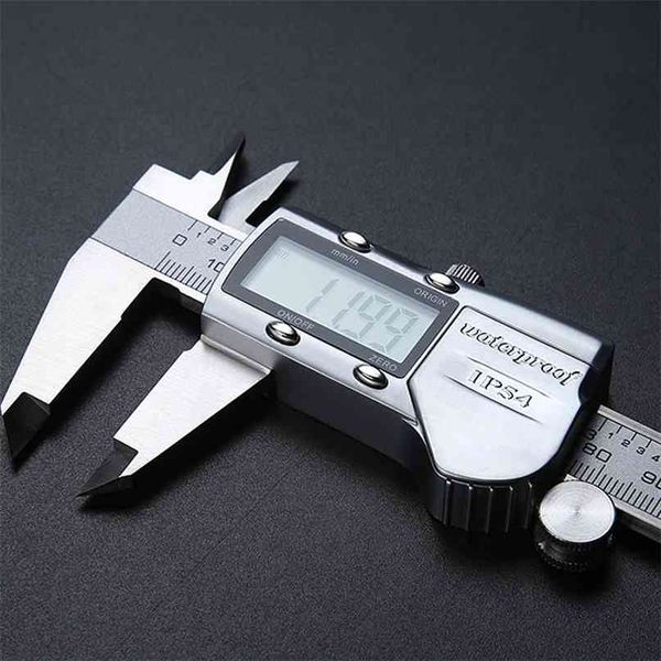 IP54 wasserdicht 0-150/200/300 mm ABS Origin Digital Caliper elektronischer Messschieber Mikrometer Digitaler Messschieber 210810