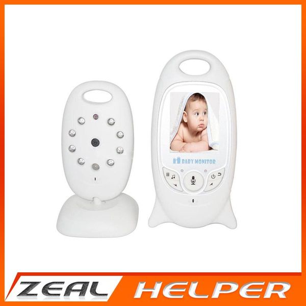 

2.0 inch wireless camera baby monitor with audio night vision lullabies intercom music temperature display radio nanny monitors