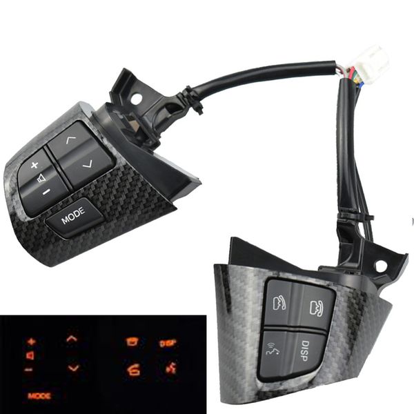 

steering wheel audio control button cruise switch for corolla 2007 2008 2009 2010 2011 2012 2013 84250-02230 carbon fibre