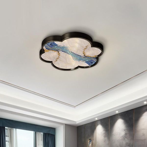 

ceiling lights enamel chinese style bedroom lamp ultra-thin designer creative