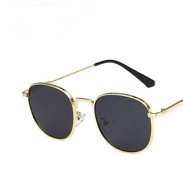 

sunglasses metal square trend street shooting 2021 retro fashion, White;black