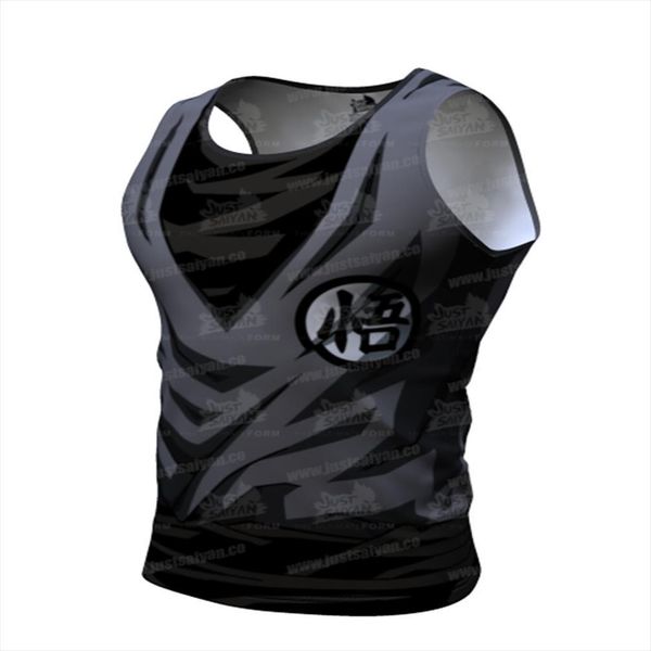 

gyms harajuku cosplay anime sleeveless shirt tank men bodybuilding fitness sportswear vests muscle singlets, White;black