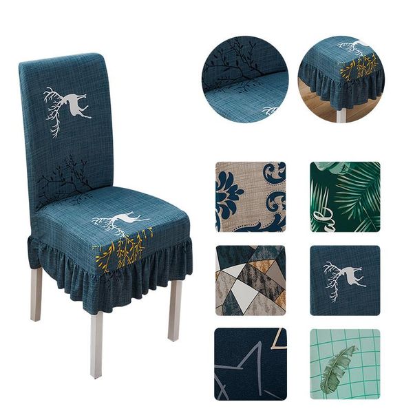 

chair covers chairs for dining room pack of 4 pcs spandex elastic kitchen home