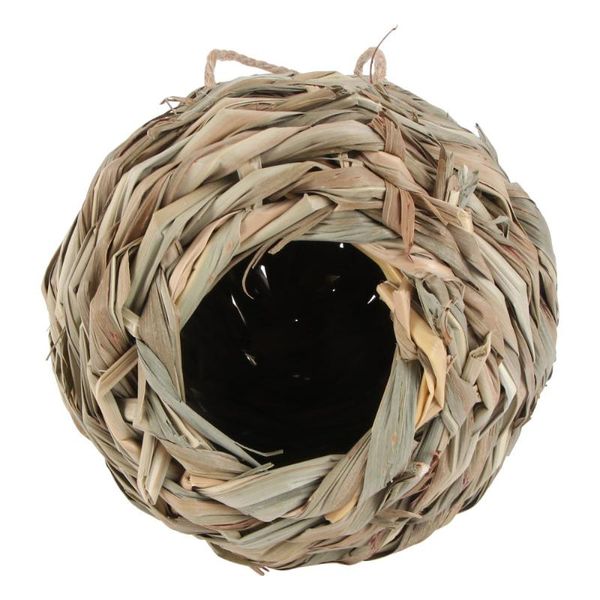 

bird cages 1pc creative rattan weaving nest decorative house (random color)