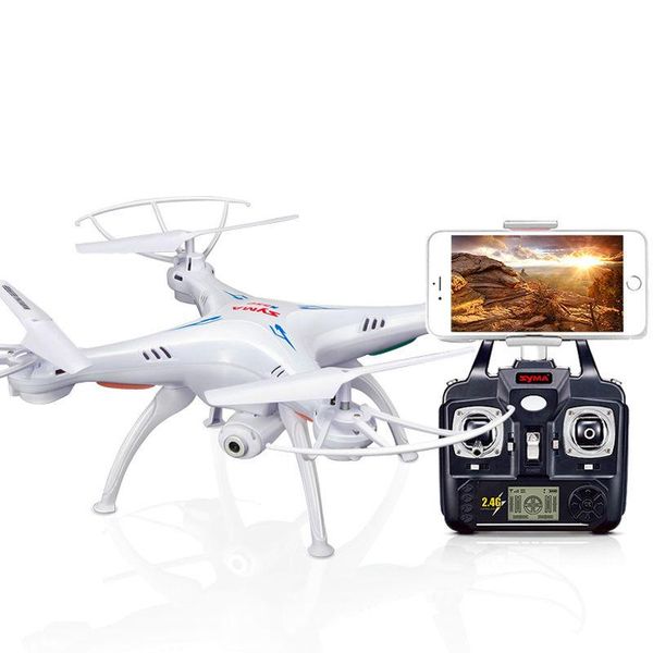 

syma x5sw 2.4ghz 4ch 6axis gyro rc quadcopter with hd wifi selfie camera mini drone ufo classic helicopter gift for beginner boy drones
