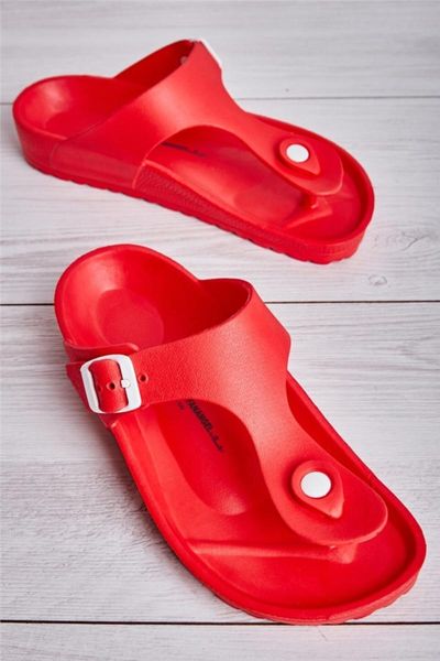 

red women 's slippers l0740020099, Black