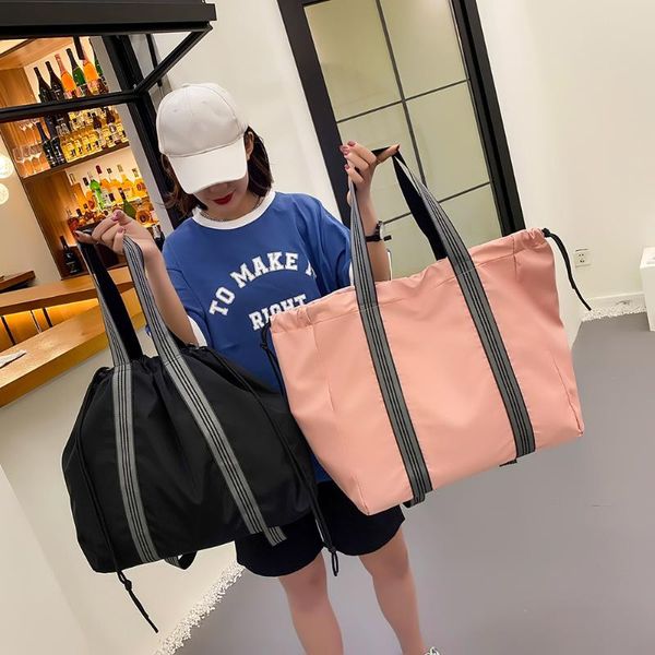 

duffel bags fashion travel bag drawstring fitness gym multifunctional women men sports back pack waterproof shoulder swimming yoga