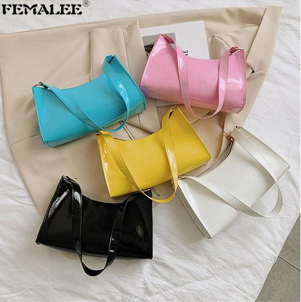 

shoulder bags trendy simple designer pvc handbags for women wholesale 2021 jelly hand bag fashion female transparent armpit purses