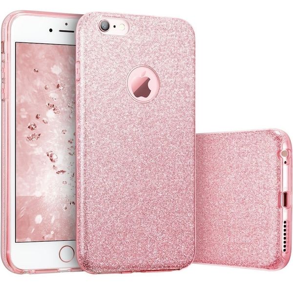 Custodie per cellulari alla moda Custodia per telefono con brillantini con diamanti scintillanti per iPhone 8 7 6 6S Plus Cover in silicone morbido per iPhone X XS 11 Pro MAX XR