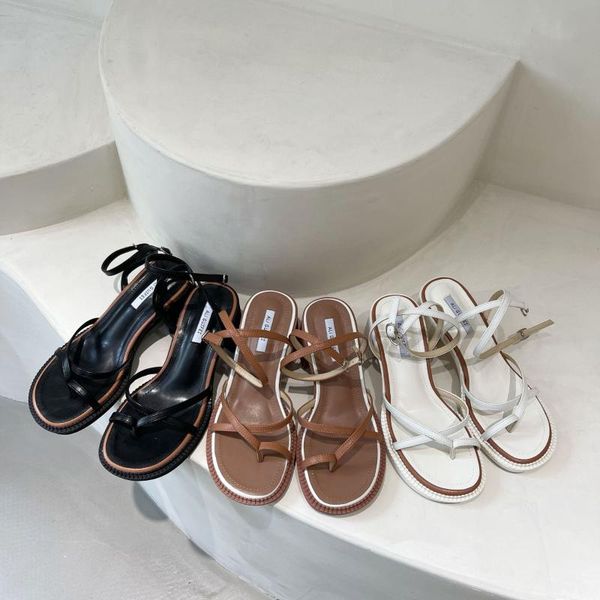 

sandals buckle high heels ladies shoes summer med suit female beige all-match high-heeled strap block medium black clea
