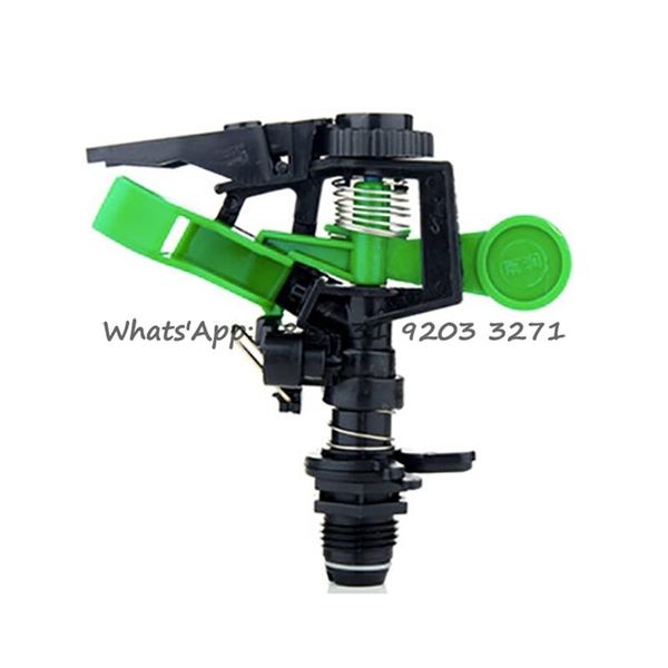 

watering equipments 1/2" male farm sprinklers rotating nozzles garden adjustable rocker sprinkler double water irrigation lawn 1pcs