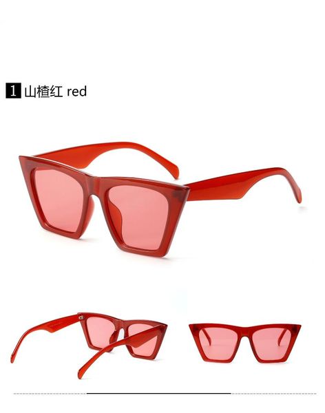 

sunglasses 2021designer women retro square glasses women/men luxury, White;black