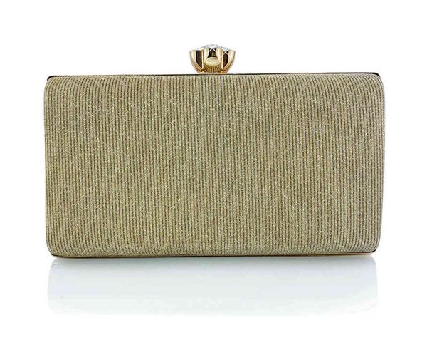 

plum blossom diamond buckle flashing rectangular evening ess holding diagonal bag
