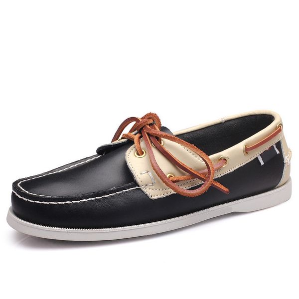 

womens sneakers sailing shoe mens casual leather shoes black white green orange brown outdoor trainers size 38-45 103