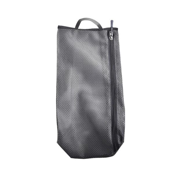 

outdoor travel storge bag practical clothing footwear socks storage pouch breathable mesh for men (dark grey) gadgets