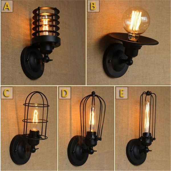 

wall lamp fashion industrial vintage industry simple european style dining room bedroom corridor lights sconces