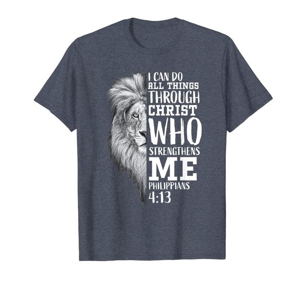 

Christian Gifts Men Lion Religious Bible Verses Sayings Him T-Shirt, Mainly pictures