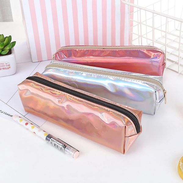 

storage bags creative pencil case large kawaii doll bag children's student school supplies waterproof