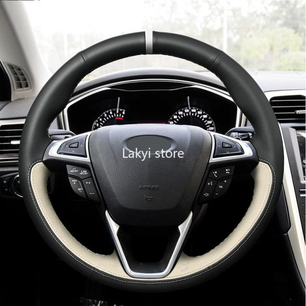 

steering wheel covers diy sewing by hand gray car cover for mondeo focus fiesta escort escape kuga