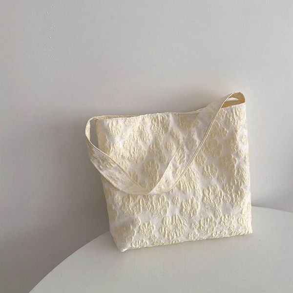 

evening bags niche girl retro beige print handbag 2021 shoulder bag