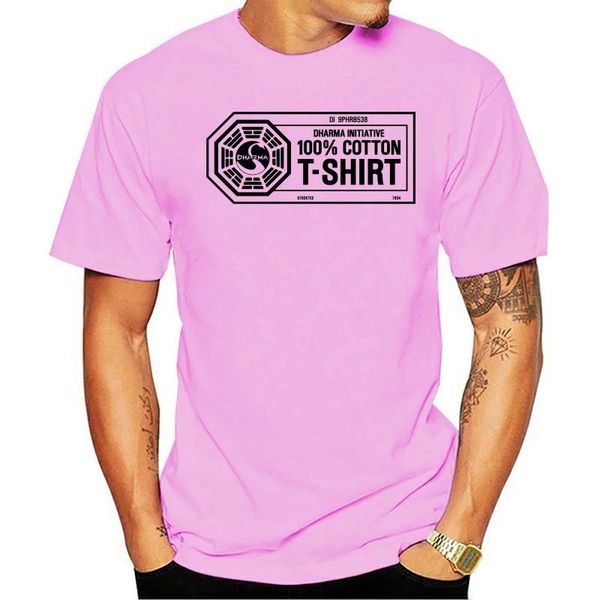 

men's t-shirts mens dharma initiative t shirt, White;black