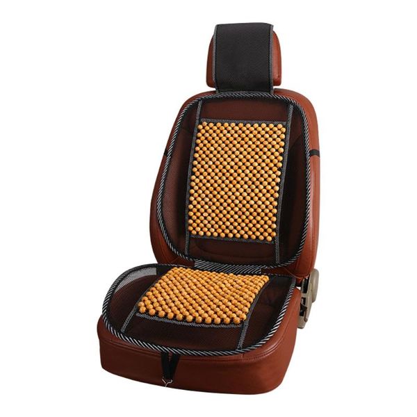 

car seat covers 2021 cover cushion auto vehicle wooden bead cool summer durable accessories
