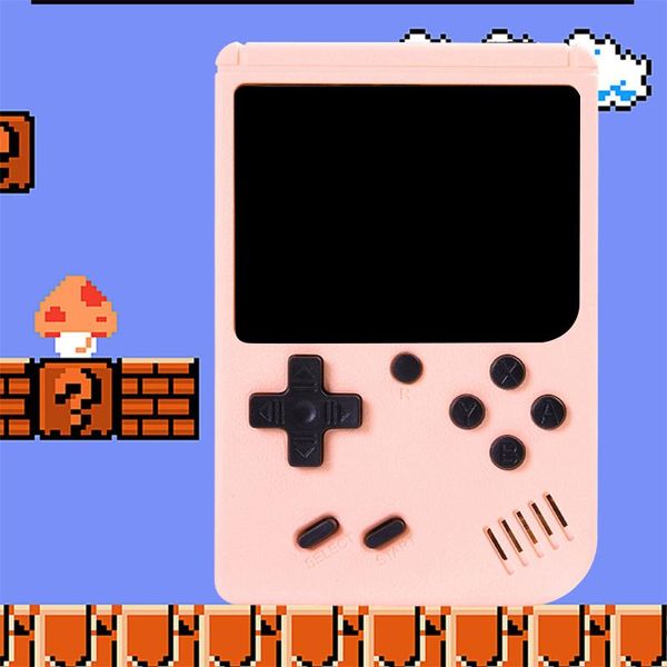 

game controllers & joysticks portable handheld players retro console built-in 500 games support 1player 8-bit 3.0 inch for kids gift