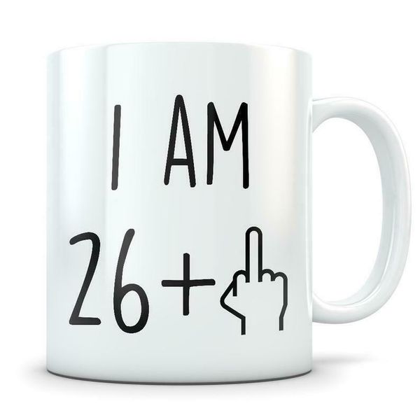 

details about 26th birthday gift for women and men mug 26 year old mugs