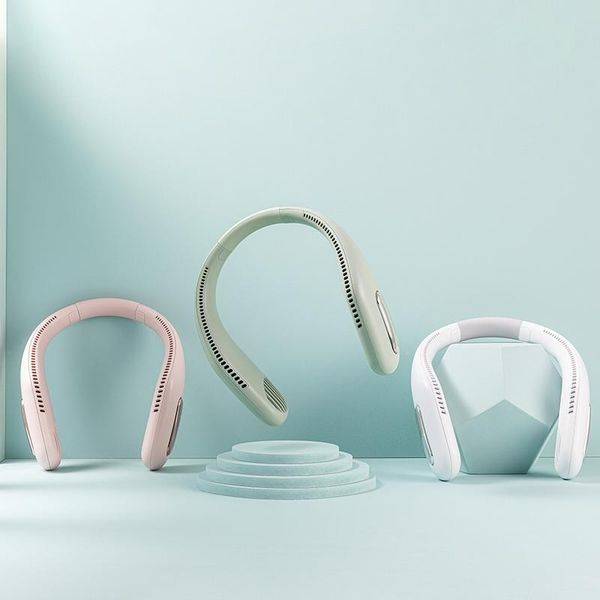 

portable fan cold hands neck hanging rechargeable mini sports adjustable dual home office electric fans