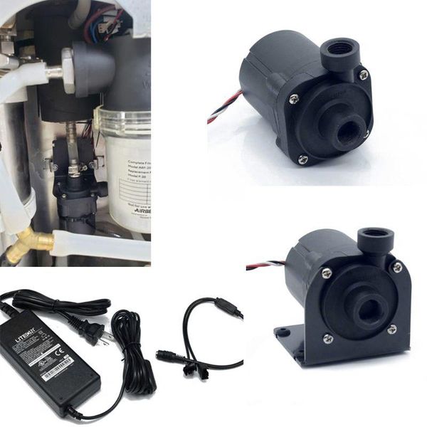

fans & coolings sc600 12v 10w dc water pump 600 l/h g1/4" input and output use for cooling with holder cpu