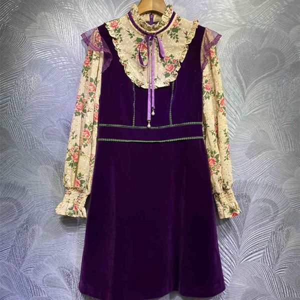 

casual dresses 2021 female autumn long sleeves veet c304, Black;gray