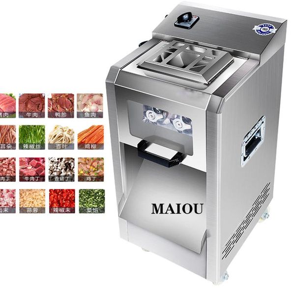 

commercial meat slicer shredder mincer cutting machine220kg/h grinders