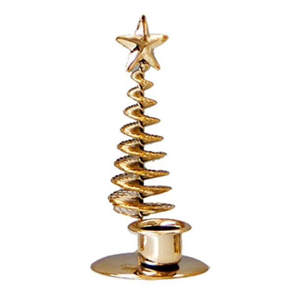 

candle holders metal wire holder creative christmas tree shaped candlestick for dinner