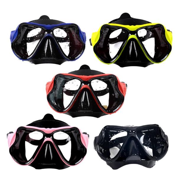

snorkeling scuba diving mask, tempered glass goggles anti fog masks