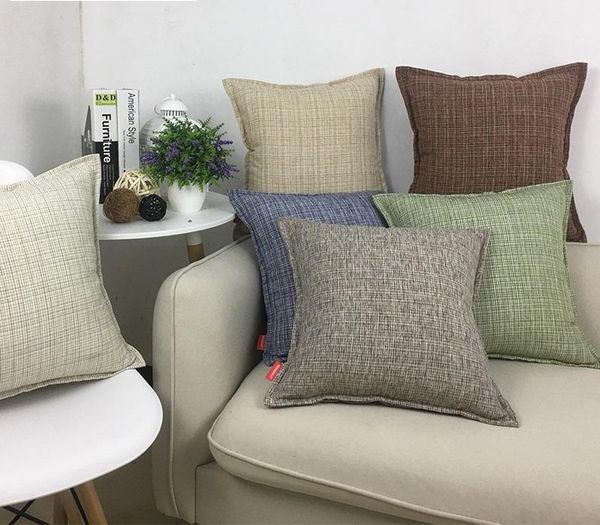 

cushion/decorative pillow cushion cover sofa cotton backrest office