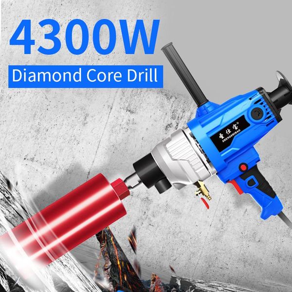 

professiona electric drills 4300w high power handheld diamond core drill drilling machine concrete
