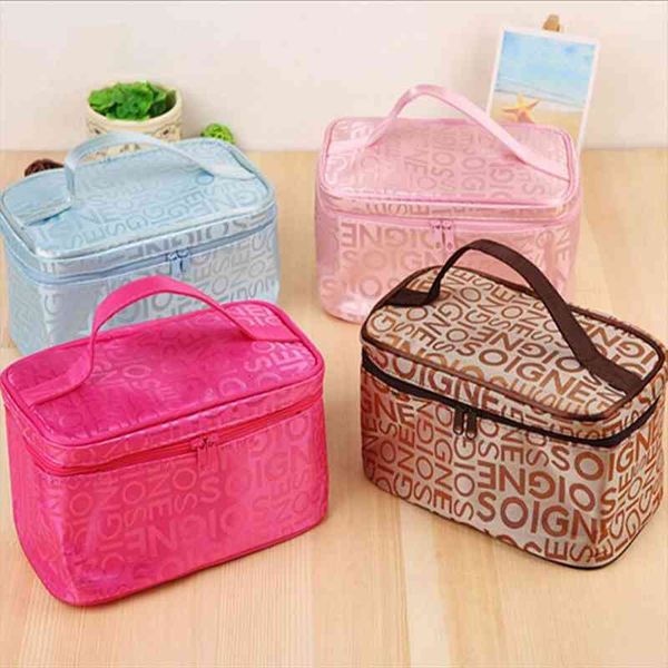 

women cosmetic girl makeup multifunction bags wash toiletry make up organizer tote travel zipper beauty