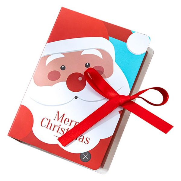 

christmas decorations 4pcs book shape merry candy boxes bags santa claus gift box party decoration supplies 2021 xmas ornaments